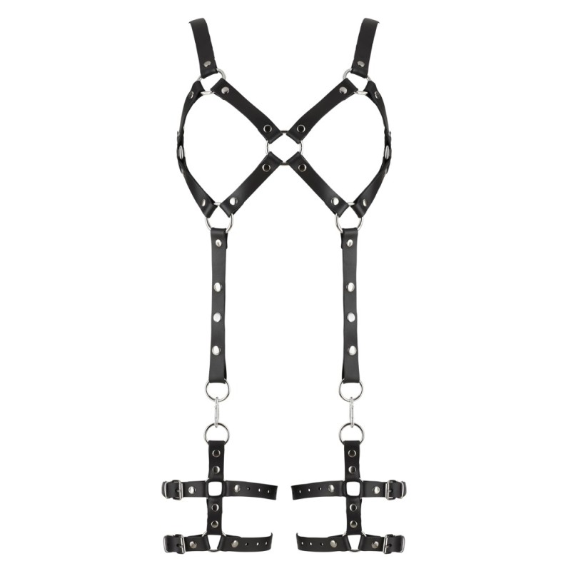 Leder harness S/M